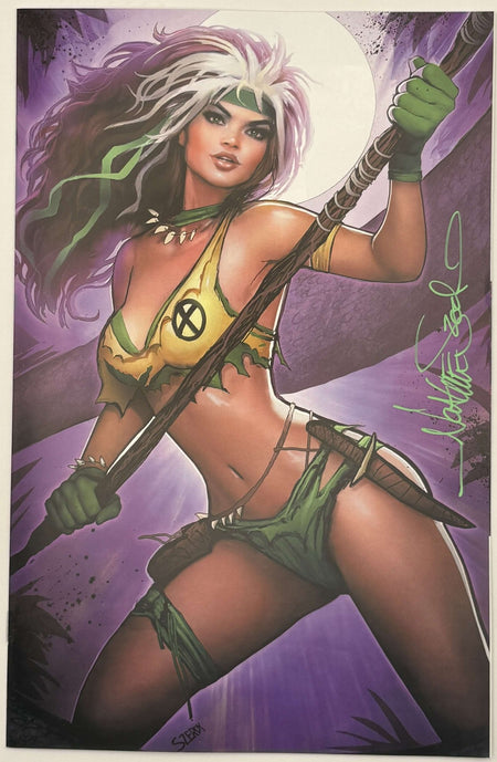 [Signed by Nathan Szerdy] Rogue: The Savage Land 1 Unknown Comics Nathan Szerdy Exclusive Virgin Var (06/2025) - East Coast Comics