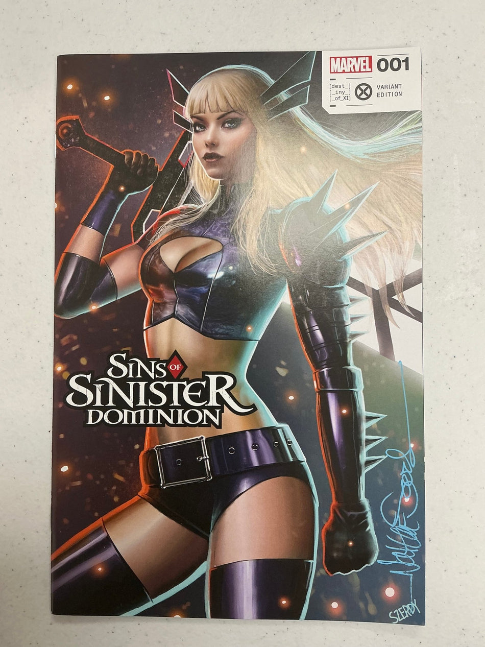 [Signed by Nathan Szerdy] Sins of Sinister Dominion 1 UNKNOWN COMICS NATHAN SZERDY EXCLUSIVE VAR - East Coast Comics