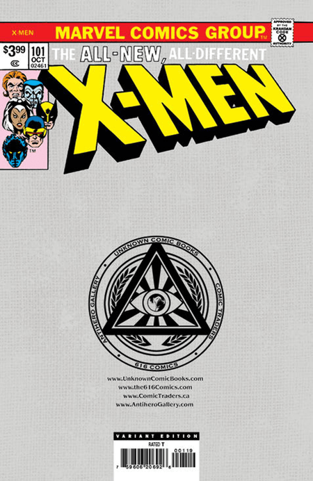 [Signed by Nathan Szerdy] X - MEN 101 FACSIMILE EDITION UNKNOWN COMICS NATHAN SZERDY EXCLUSIVE GREEN VAR [IN STOCK] - East Coast Comics
