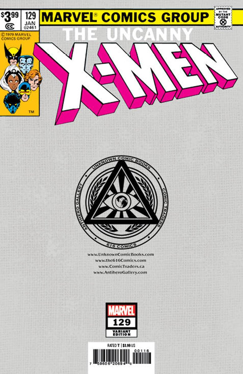 [Signed by Nathan Szerdy] X - MEN 129 FACSIMILE EDITION UNKNOWN COMICS NATHAN SZERDY EXCLUSIVE VIRGIN VAR [IN STOCK] - East Coast Comics