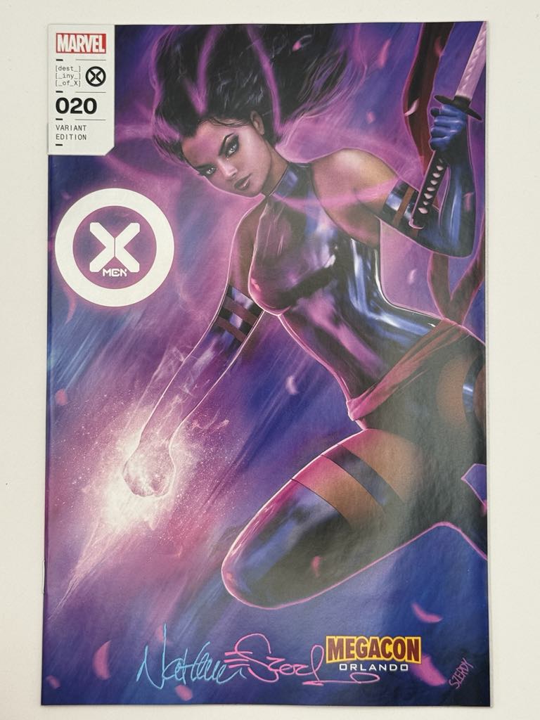 [Signed by Nathan Szerdy] X - MEN 20 UNKNOWN COMICS MEGACON EXCLUSIVE VAR [IN STOCK] - East Coast Comics