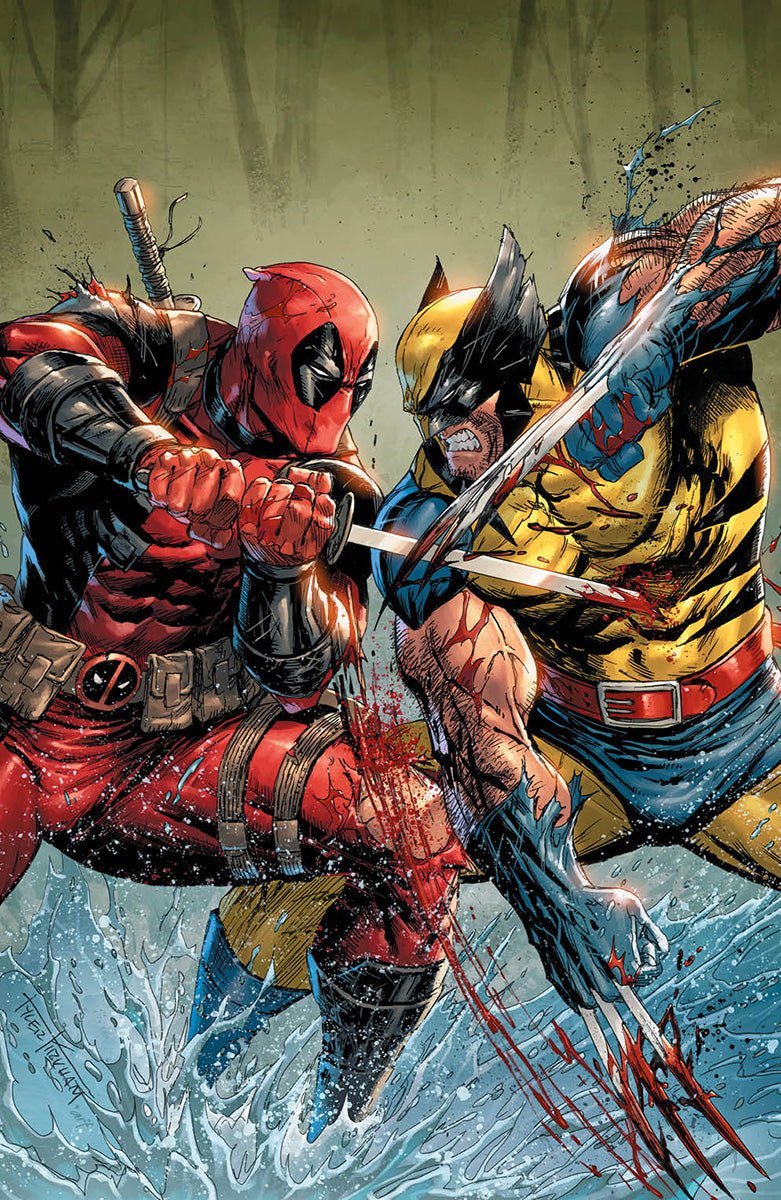 [Signed by Tyler Kirkham] DEADPOOL & WOLVERINE WWIII 2 Tyler Kirkham Virgin Var Unknown - East Coast Comics