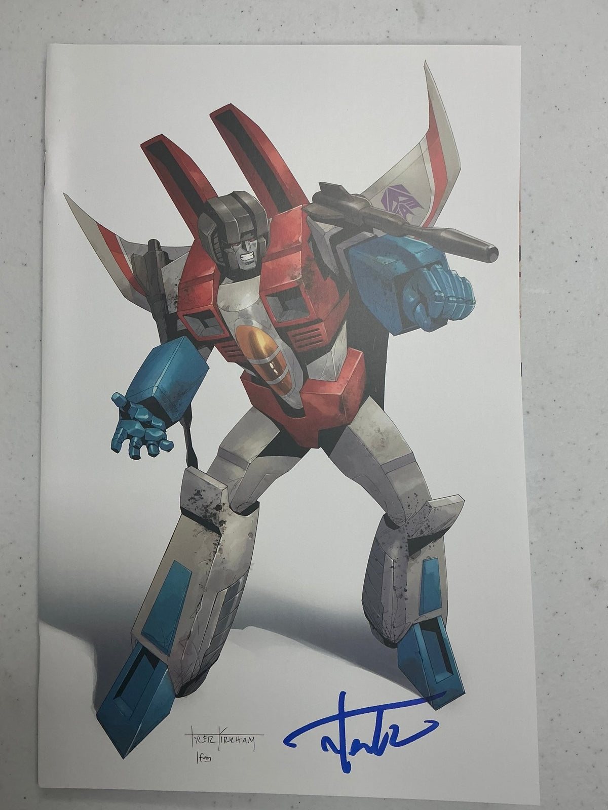 [Signed by Tyler Kirkham] Transformers 18 Unknown Comic Tyler Kirkham Virgin Var [IN STOCK] - East Coast Comics