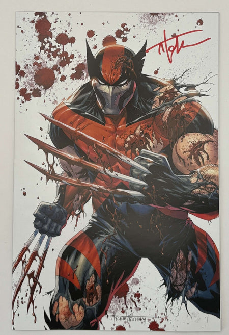 [Signed by Tyler Kirkham] Ultimate Wolverine 1 Unknown Tyler Kirkham Excl Prem Virgin Var - East Coast Comics