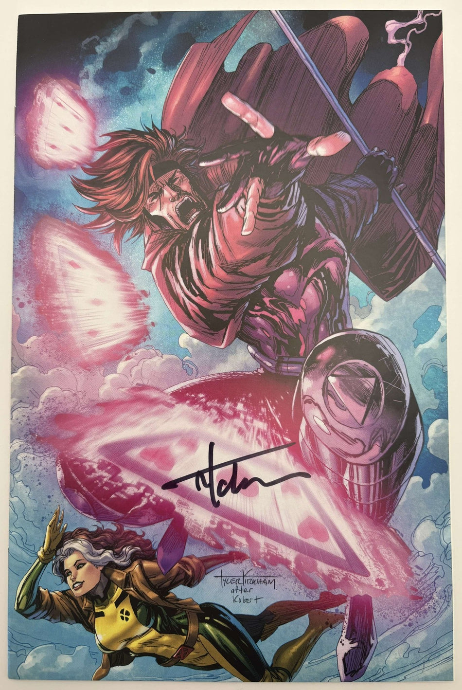 [Signed by Tyler Kirkham] UNCANNY X - MEN 266 FACSIMILE EDITION UNKNOWN COMICS TYLER KIRKHAM VIRGIN VAR [IN STOCK] - East Coast Comics