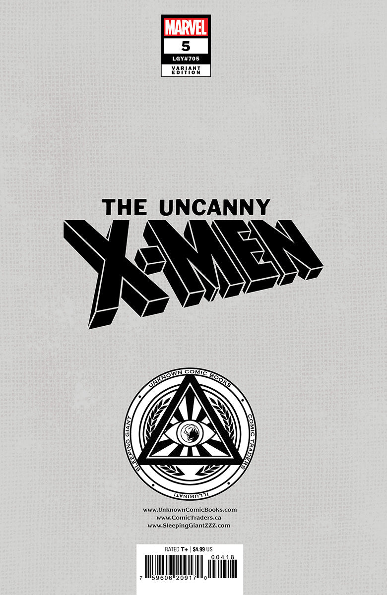 [Signed by Tyler Kirkham] UNCANNY X - MEN 5 Kirkham Unknown Tyler Kirkham Exclusive Virgin Var - East Coast Comics