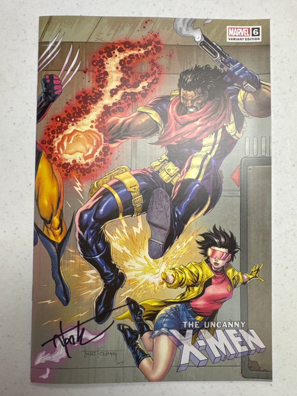 [Signed by Tyler Kirkham] UNCANNY X - MEN 6 Kirkham UNKNOWN COMICS EXCL - East Coast Comics