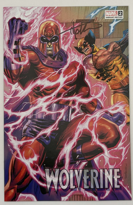 [Signed by Tyler Kirkham] WOLVERINE 2 Unknown Tyler Kirkham Connecting Cover Excl Var - East Coast Comics