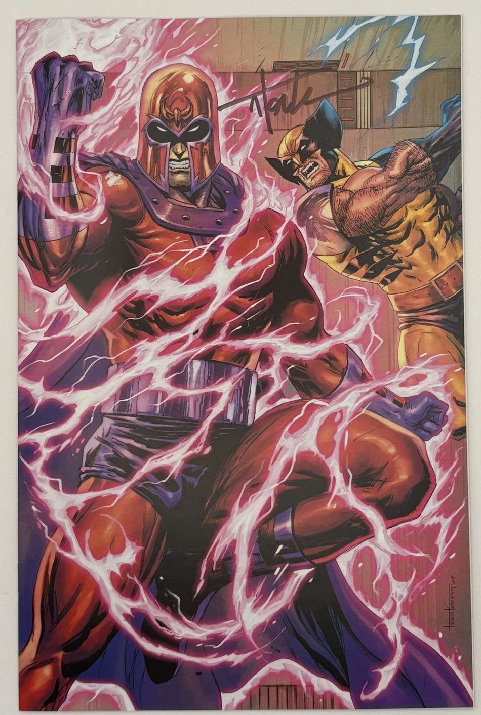 [Signed by Tyler Kirkham] WOLVERINE 2 Unknown Tyler Kirkham Connecting Cover Excl Virgin Var - East Coast Comics