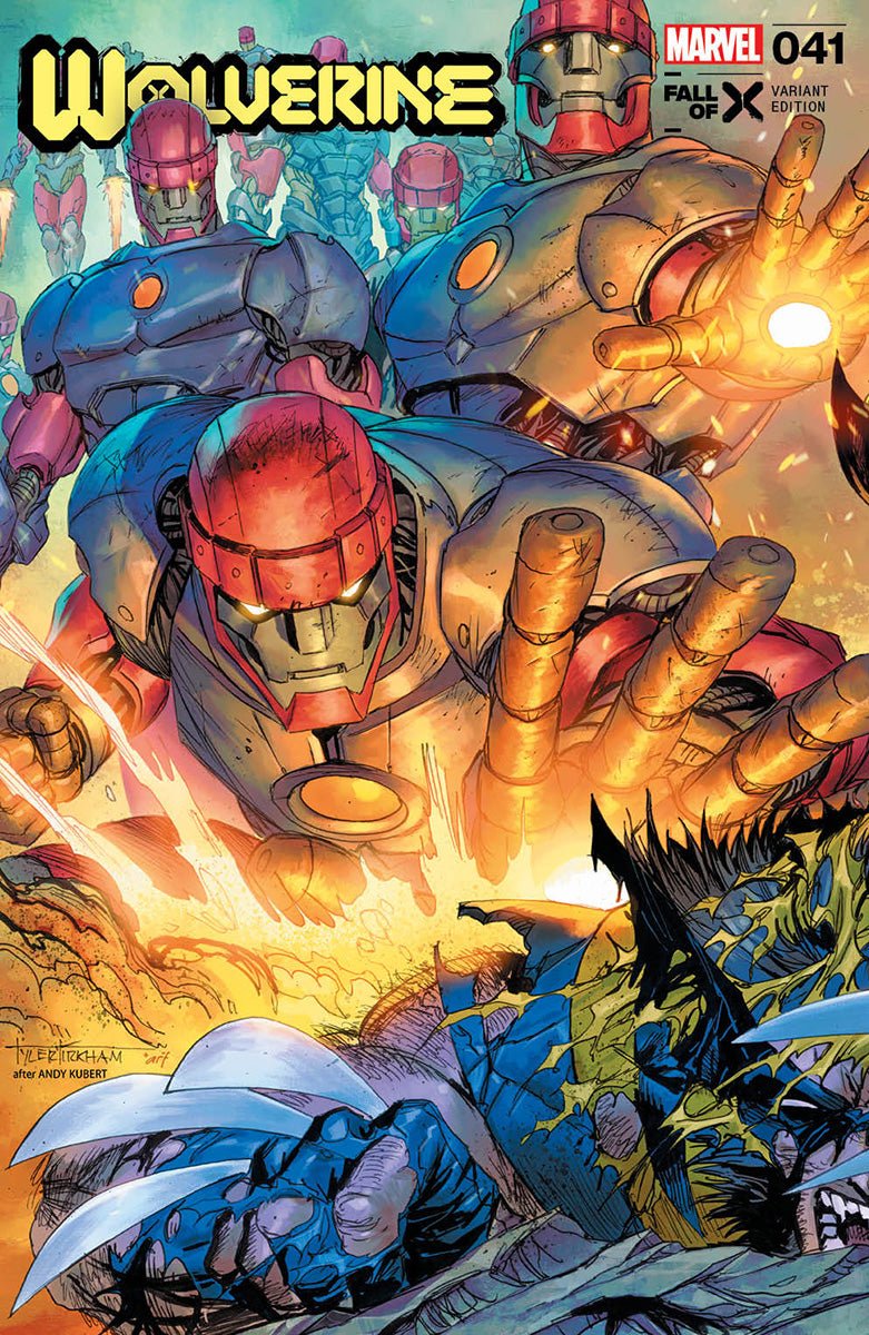 [Signed by Tyler Kirkham] WOLVERINE 41 Kirkham Unknown EXCL - East Coast Comics