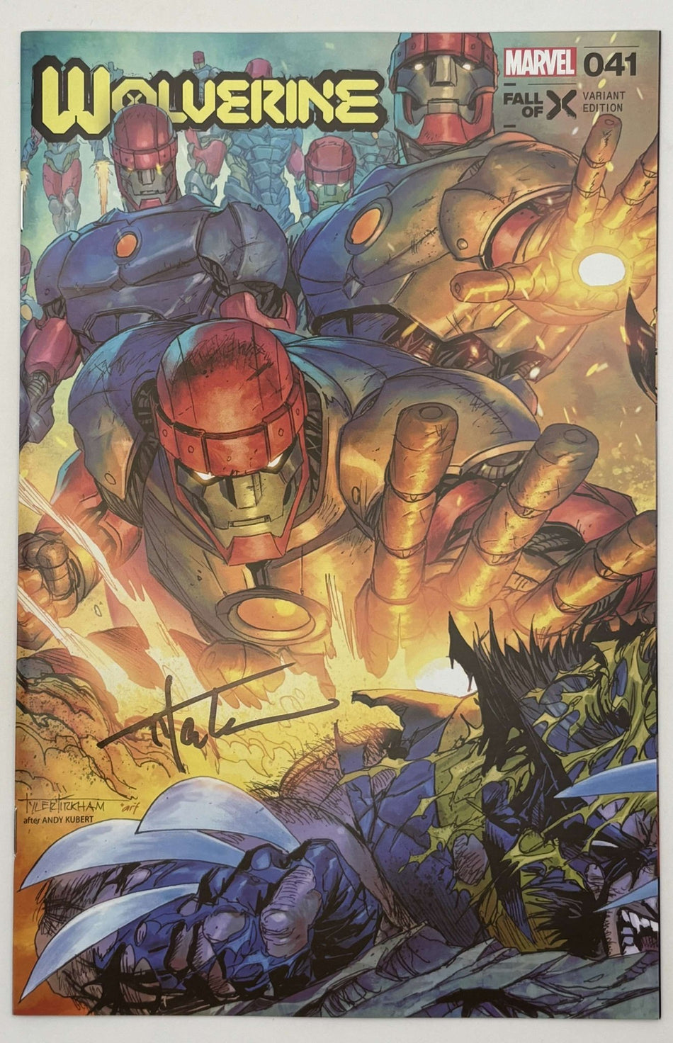 [Signed by Tyler Kirkham] WOLVERINE 41 Kirkham Unknown EXCL - East Coast Comics