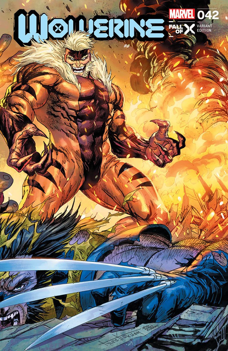 [Signed by Tyler Kirkham] WOLVERINE 42 UNKNOWN COMICS TYLER KIRKHAM EXCLUSIVE VAR [IN STOCK] - East Coast Comics