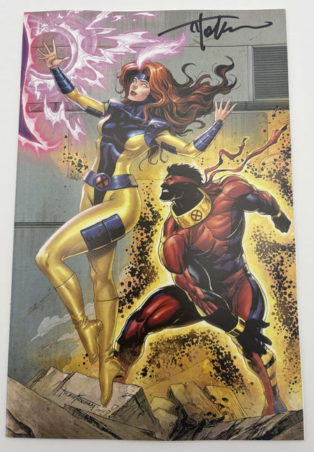[Signed by Tyler Kirkham] X - Men 9 Unknown Comics Tyler Kirkham Exclusive Virgin Var [IN STOCK] - East Coast Comics