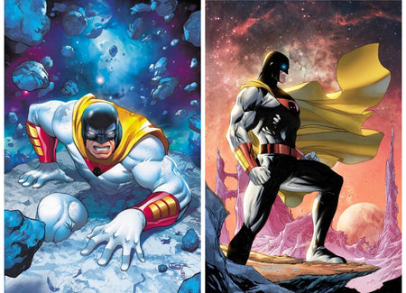SPACE GHOST 1 BY TYLER KIRKHAM & SAJAD SHAH Black Saber Comics Exclusive - East Coast Comics