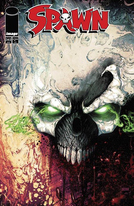 Spawn 362 Monk Variant - East Coast Comics