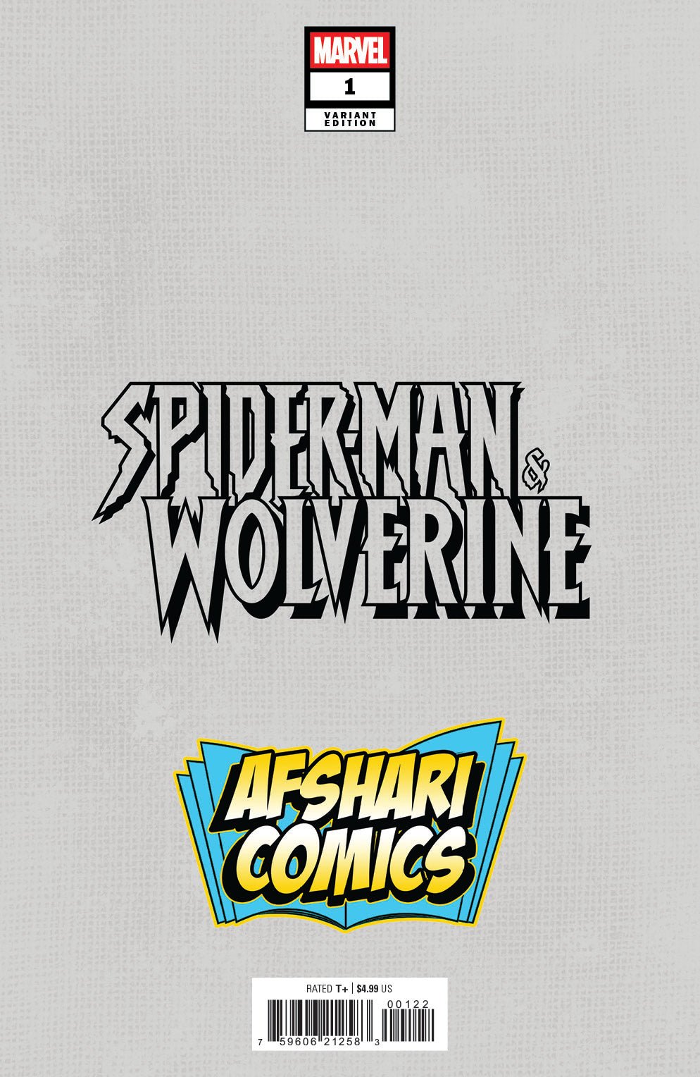 Spider - Man & Wolverine 1 Afshari Comics Exclusive Godtail Variant - East Coast Comics