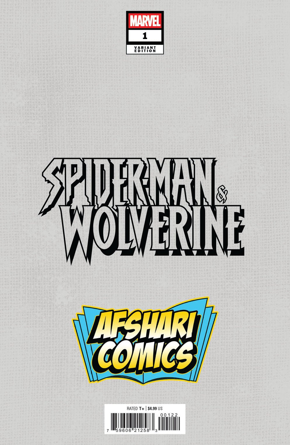 Spider - Man & Wolverine 1 Afshari Comics Exclusive Godtail Variant - East Coast Comics