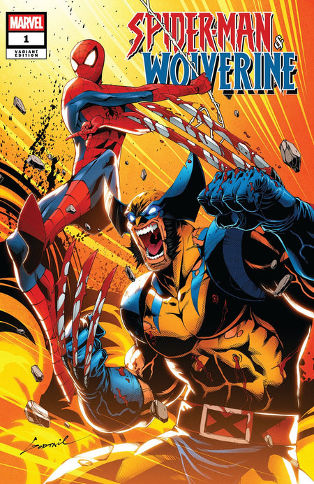 Spider - Man & Wolverine 1 Afshari Comics Exclusive Godtail Variant - East Coast Comics