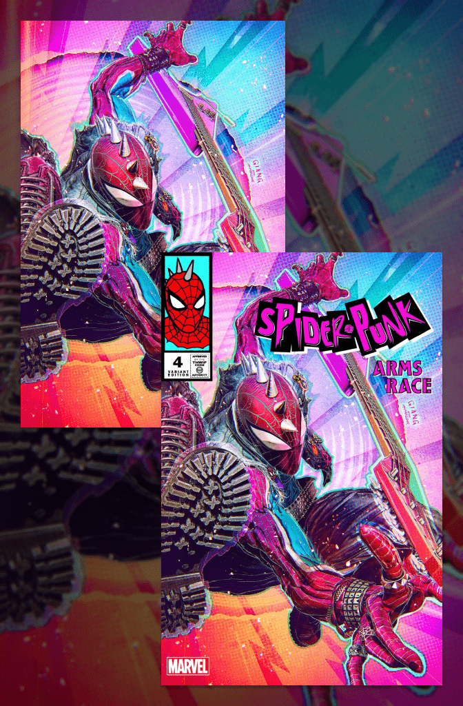 Spider - Punk: Arms Race 4 | John Giang Exclusive Variant - East Coast Comics
