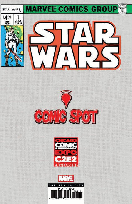 Star Wars 1 Facsimile Comics Spot Tyler Kirkham C2E2 2025 Exclusive Var (04/09/2025) - East Coast Comics