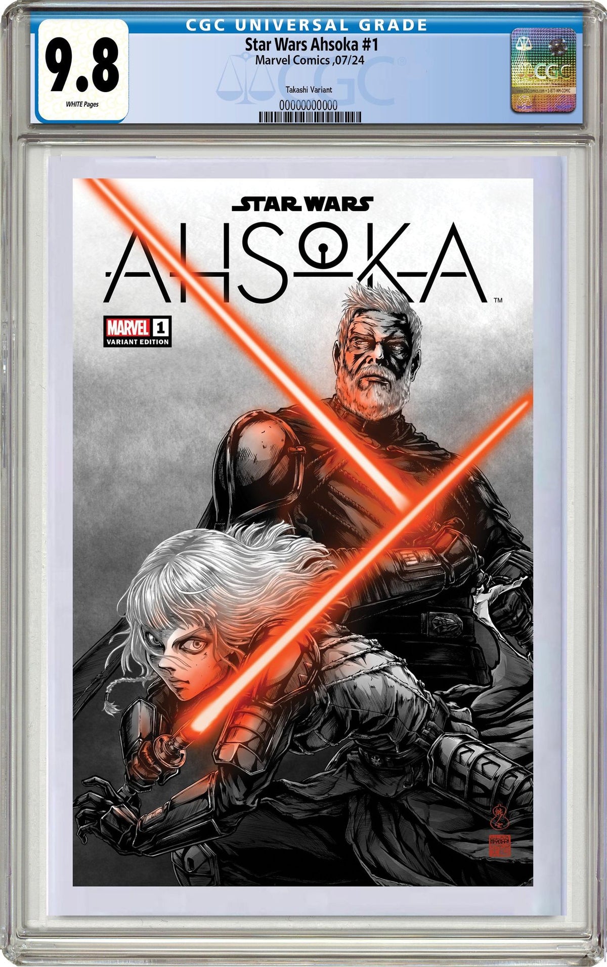STAR WARS AHSOKA 1 | TAKASHI OKAZAKI LIMITED EDITION - East Coast Comics