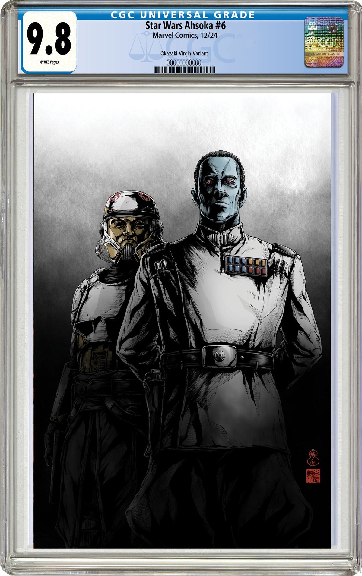 STAR WARS AHSOKA 6 | TAKASHI OKAZAKI LIMITED EDITION - East Coast Comics