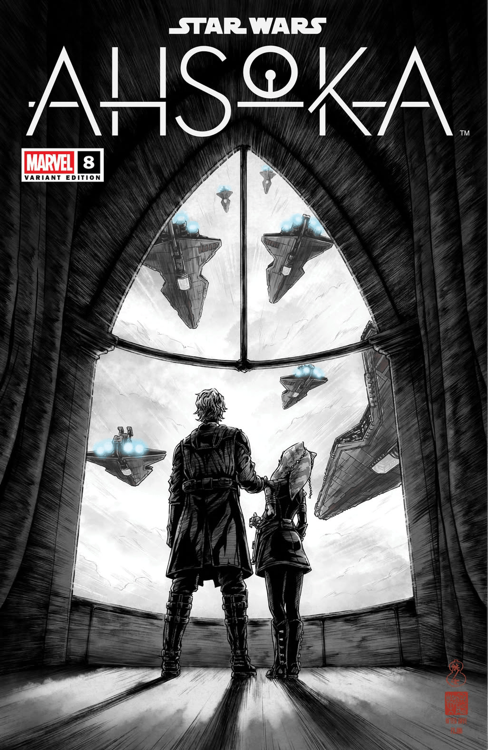 STAR WARS AHSOKA 8 | TAKASHI OKAZAKI LIMITED EDITION - East Coast Comics