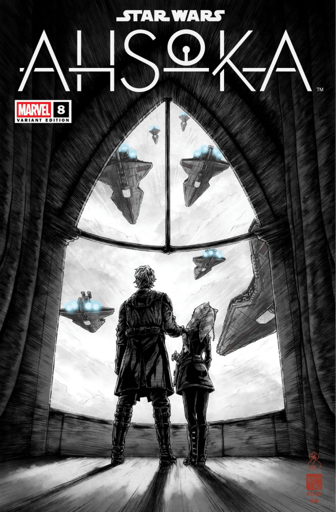 STAR WARS AHSOKA | TAKASHI OKAZAKI LIMITED TRADE EDITION (ISSUES 1 - 8 SET) - East Coast Comics