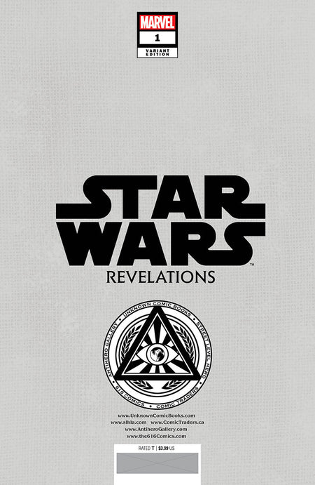 Star Wars: Revelations 1 Unknown Comics Caspar Wijngaard Exclusive Virgin Var (11/23/2022) - East Coast Comics