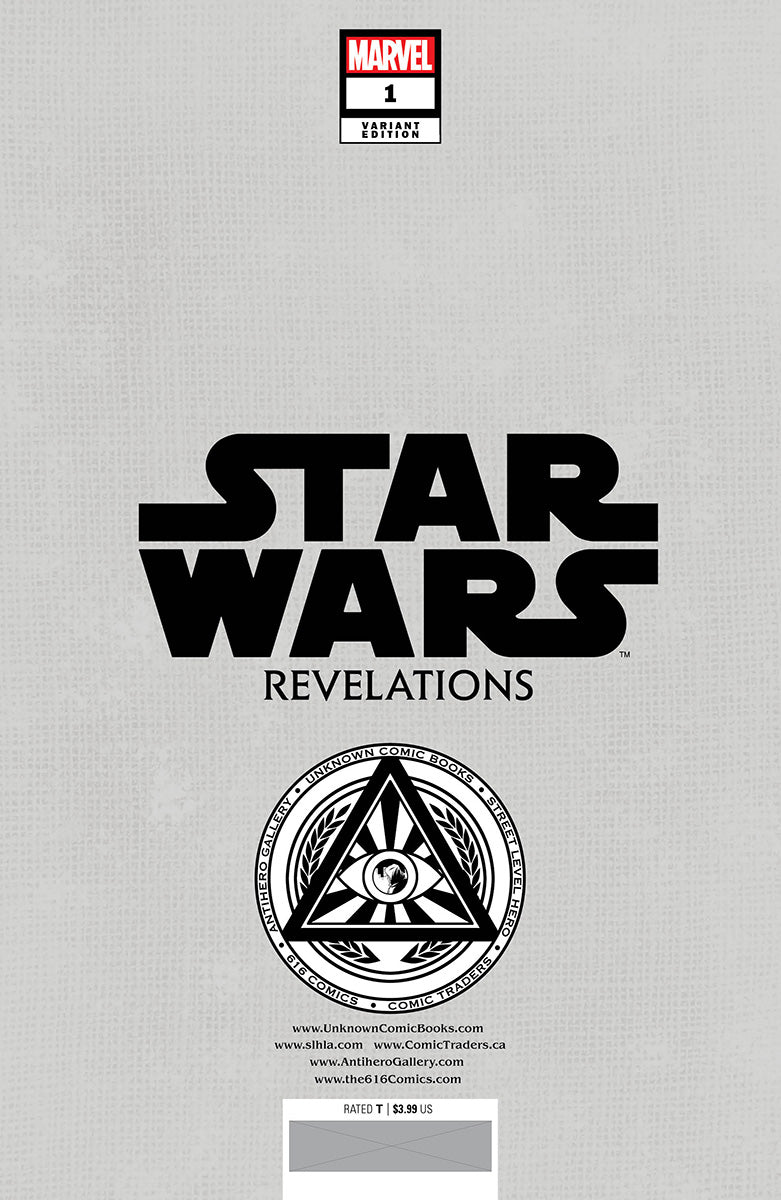 Star Wars: Revelations 1 Unknown Comics Caspar Wijngaard Exclusive Virgin Var (11/23/2022) - East Coast Comics
