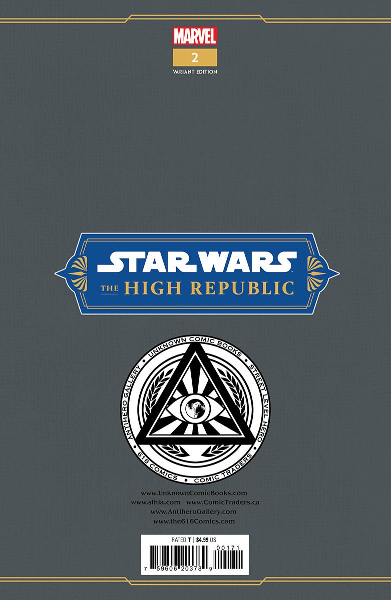 STAR WARS: THE HIGH REPUBLIC 2 UNKNOWN COMICS TYLER KIRKHAM EXCLUSIVE VAR (11/09/2022) - East Coast Comics