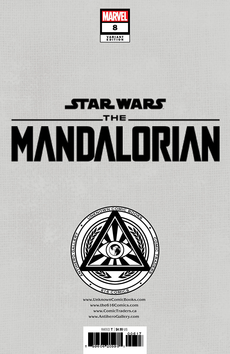 Star Wars: The Mandalorian Season 2 8 Unknown Comics David Nakayama Exclusive Virgin Var (01/10/2024) - East Coast Comics