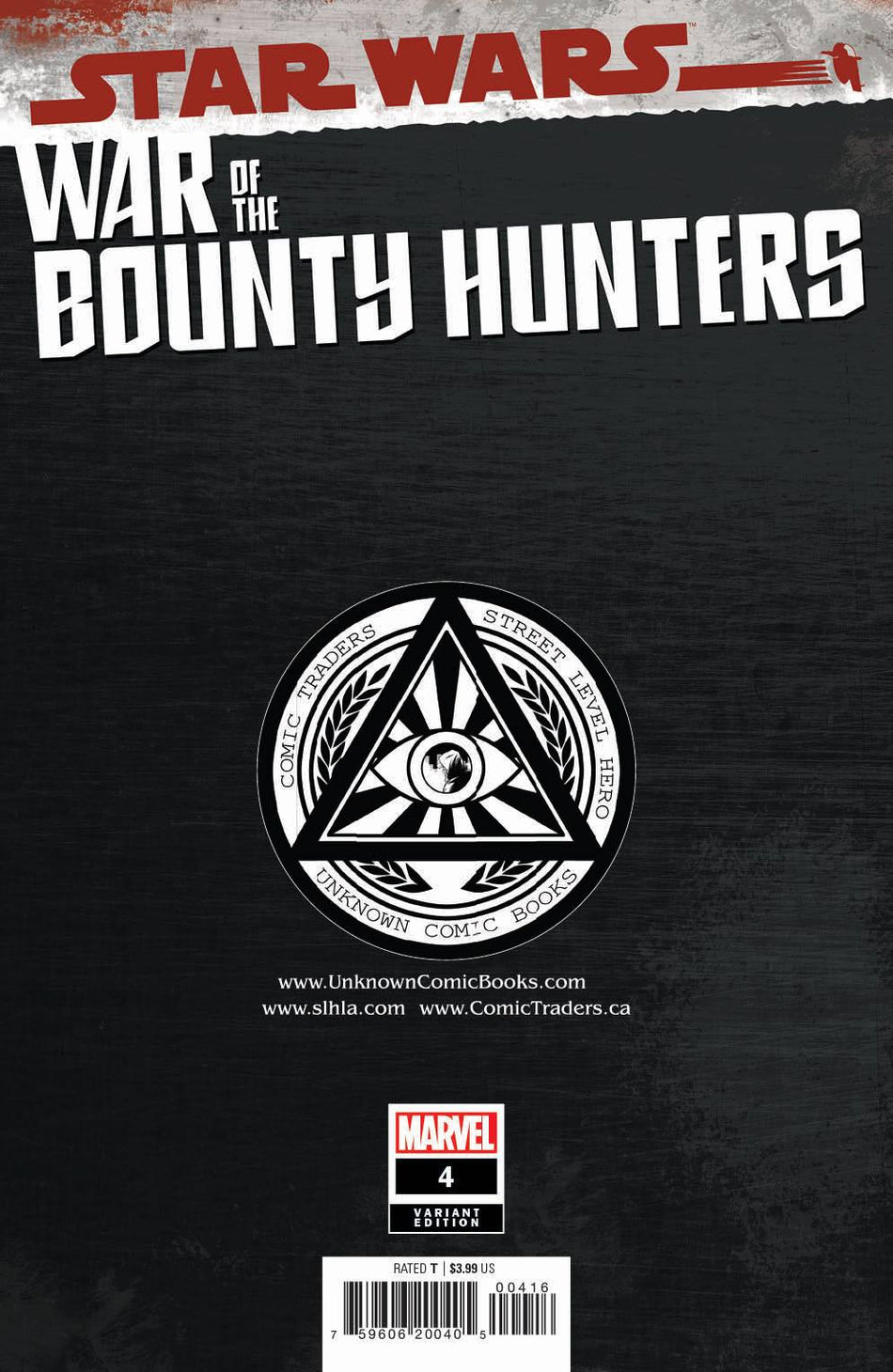 Star Wars War Bounty Hunters 4 (Of 5) Unknown Comics Tyler Kirkham Exclusive Virgin Var (09/08/2021) - East Coast Comics