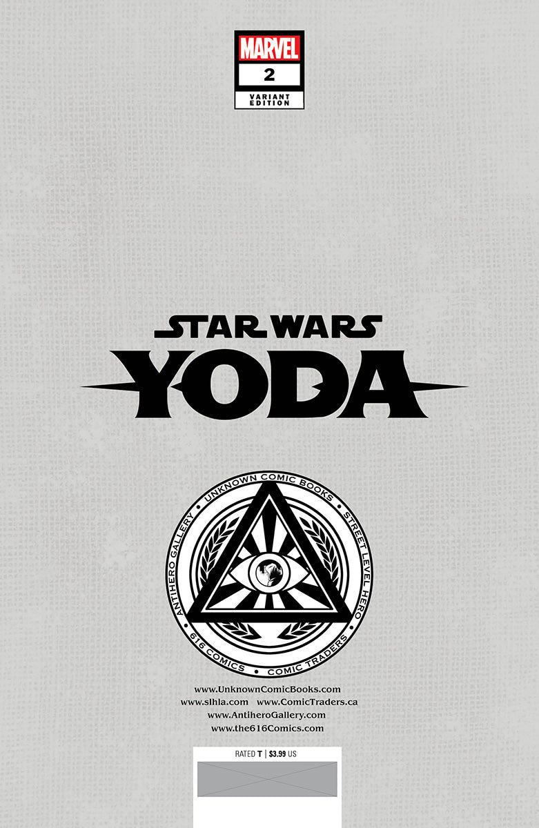 Star Wars: Yoda 2 Unknown Comics Todd Nauck Exclusive Virgin Var (12/28/2022) - East Coast Comics
