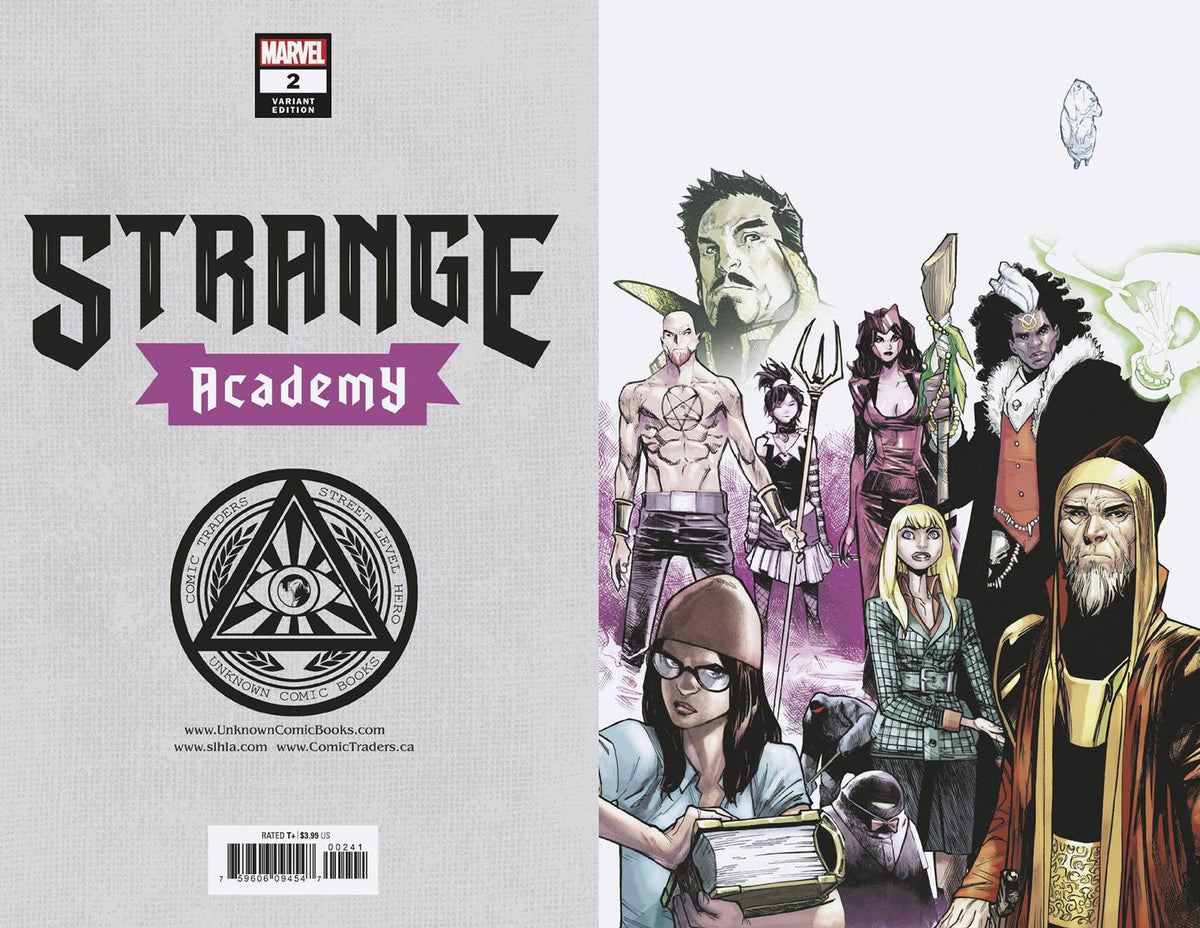 STRANGE ACADEMY 2 UNKNOWN COMICS EXCLUSIVE 3RD PTG VIRGIN VAR (09/09/2020) - East Coast Comics