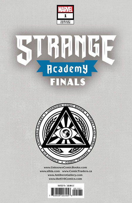 Strange Academy: Finals 1 Unknown Comics R1C0 Exclusive Virgin Var (10/26/2022) - East Coast Comics