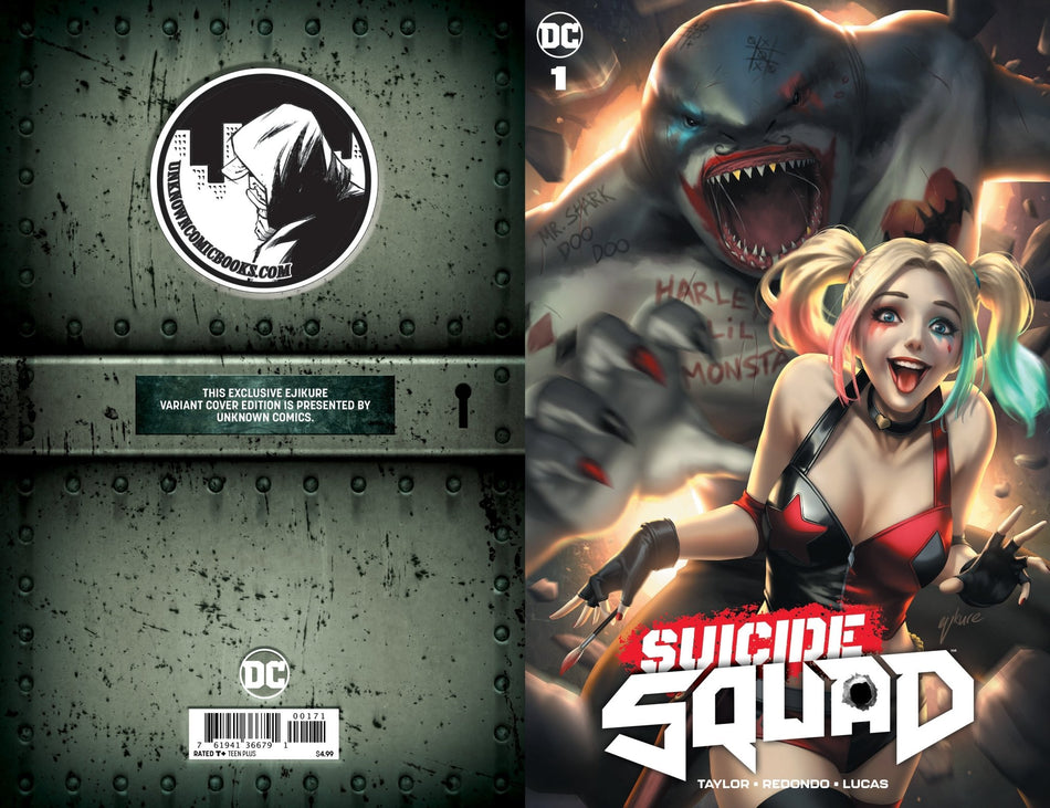 SUICIDE SQUAD 1 UNKNOWN COMICS EJIKURE EXCLUSIVE VAR (12/18/2019) - East Coast Comics