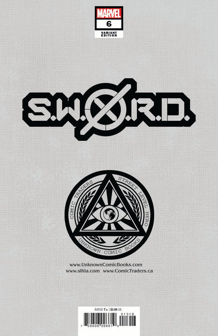 Sword 6 Unknown Comics Jay Anacleto Exclusive Var Gala (06/23/2021) (07/28/2021) - East Coast Comics