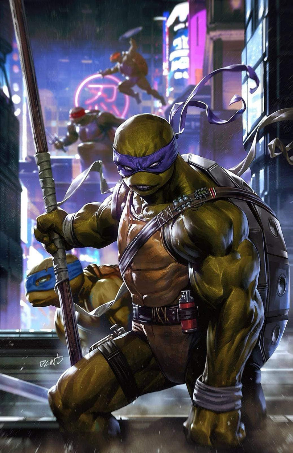 Teenage Mutant Ninja Turtles 4 Derrick Chew Virgin Cover - Afshari Comics Exclusive - East Coast Comics