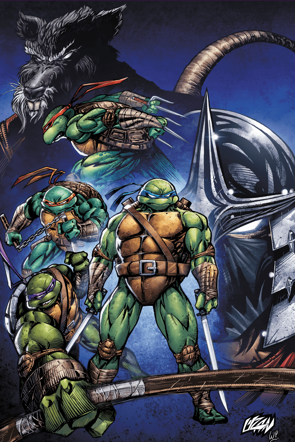 Teenage Mutant Ninja Turtles 7 East Coast Comics Exclusive Franck Uzan Variant - Virgin - East Coast Comics
