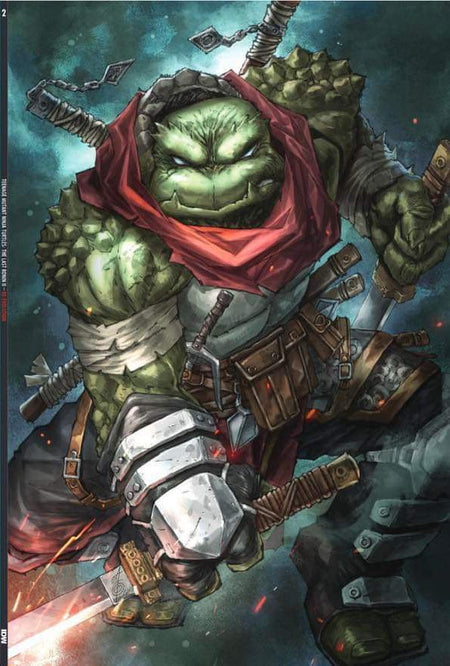 Teenage Mutant Ninja Turtles: The Last Ronin II - Re - Evolution 2 BY ALAN QUAH ltd 500 Black Saber Comics - East Coast Comics
