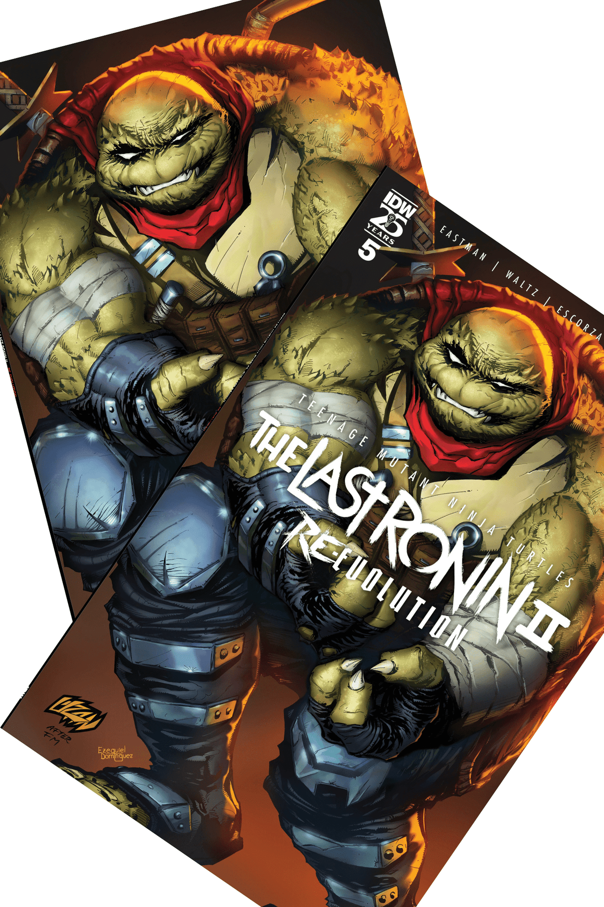 Teenage Mutant Ninja Turtles: The Last Ronin II - Re - Evolution 5 Exclusive Franck Uzan Bundle - East Coast Comics