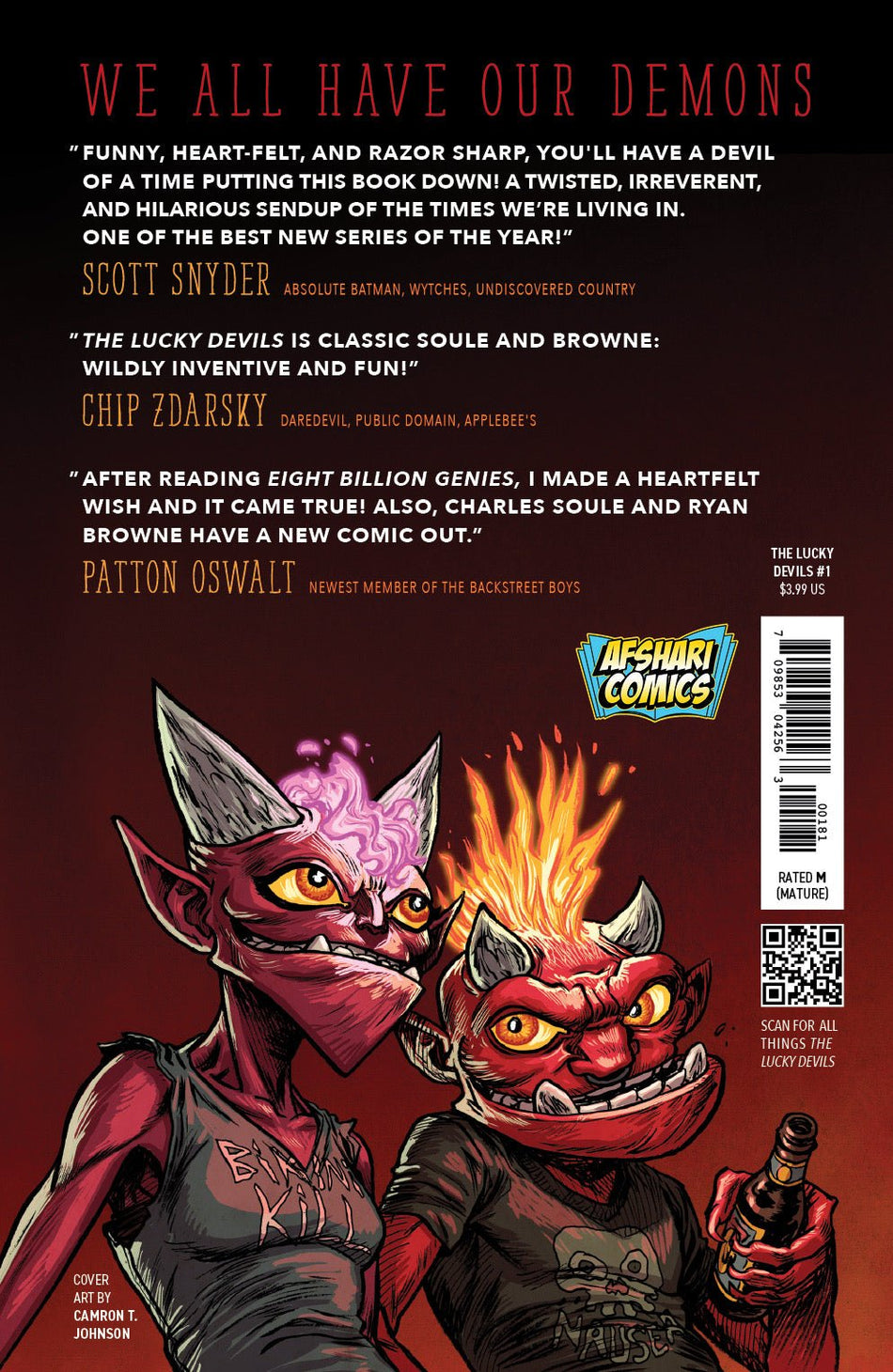 The Lucky Devils 1 Afshari Comics Exclusive - East Coast Comics