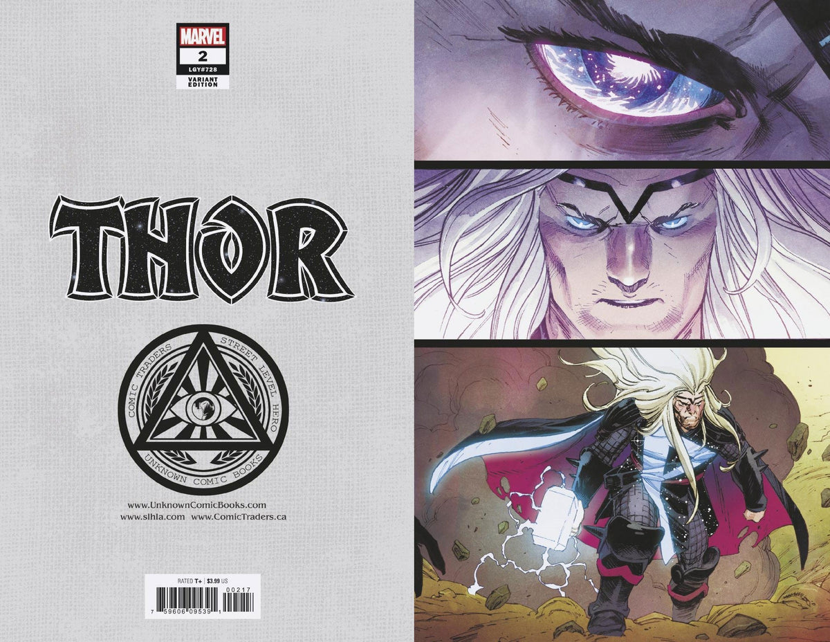 THOR 2 UNKNOWN COMICS EXCLUSIVE 5TH PTG VIRGIN VAR (09/23/2020) - East Coast Comics
