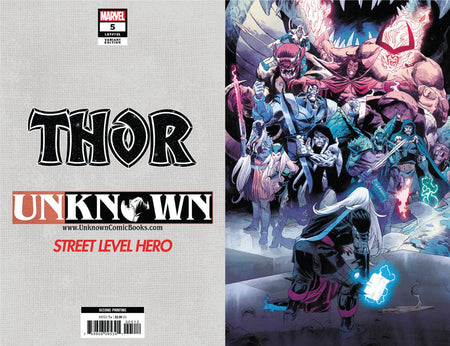 Thor 5 2Nd Ptg Unknown Comics Exclusive Klein Virgin Var (07/29/2020) - East Coast Comics