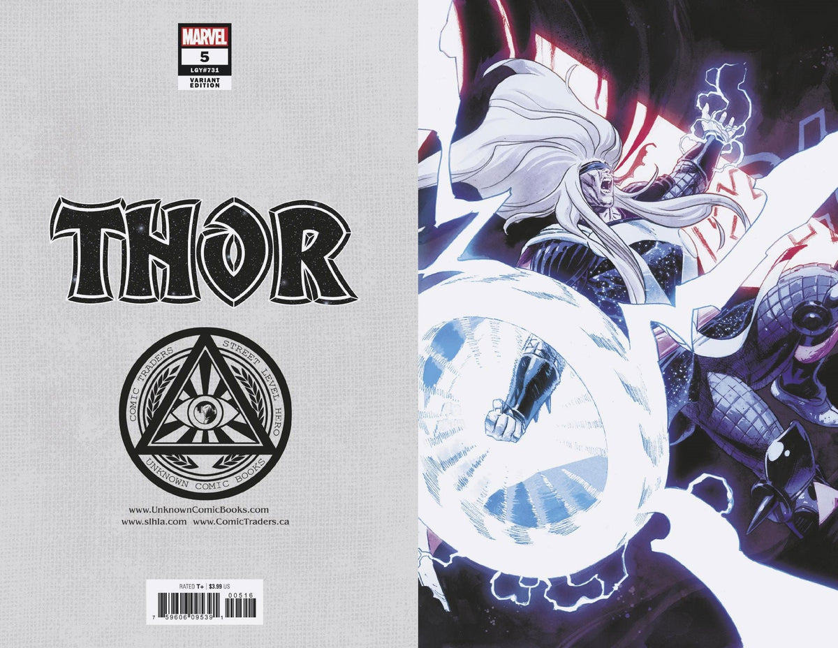 THOR 5 UNKNOWN COMICS EXCLUSIVE 4TH PTG VIRGIN VAR (09/23/2020) - East Coast Comics