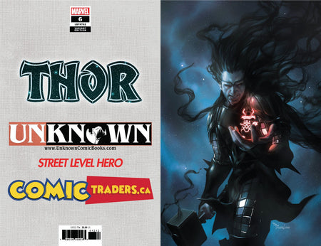 Thor 6 Unknown Comics Miguel Mercado Exclusive Virgin Var (08/19/2020) - East Coast Comics