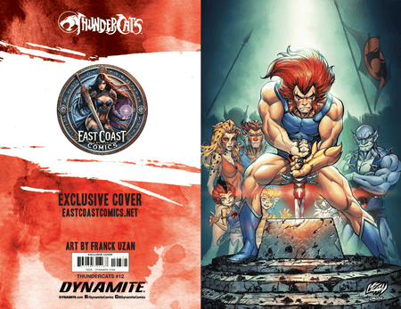 ThunderCats 12 East Coast Comics Franck Uzan Exclusive - Virgin - East Coast Comics