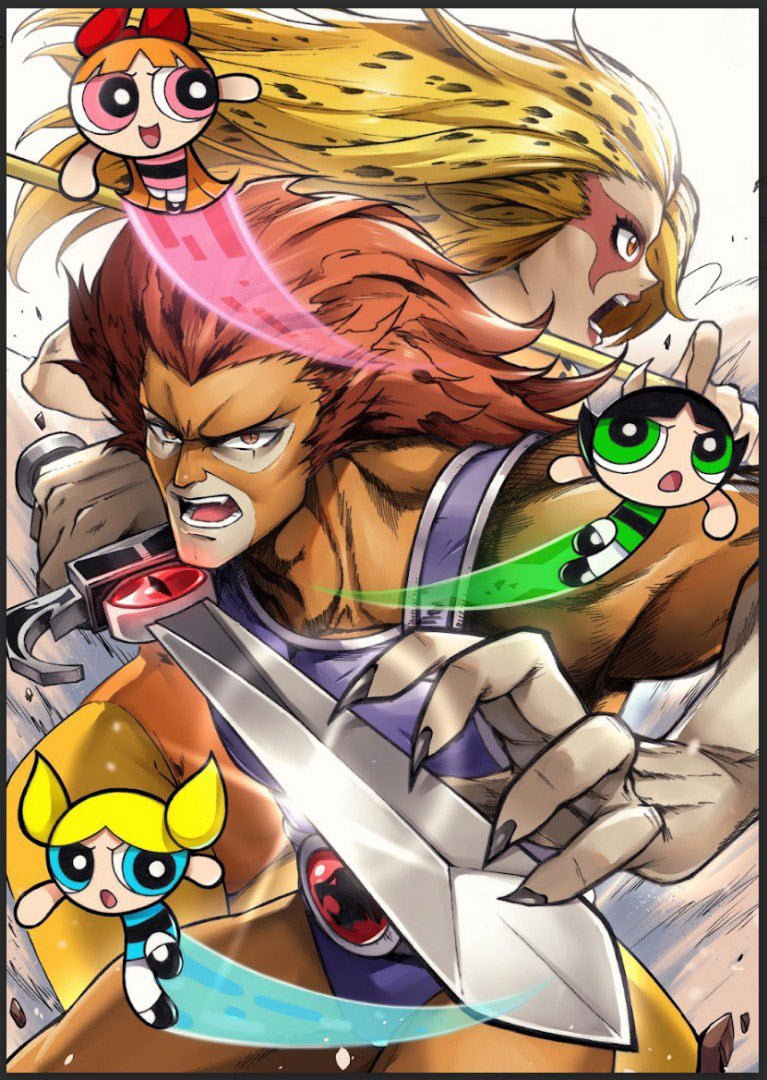 Thundercats X Powerpuff Girls 1 Afshari Comics Exclusive - Ruby Ling Variant - East Coast Comics