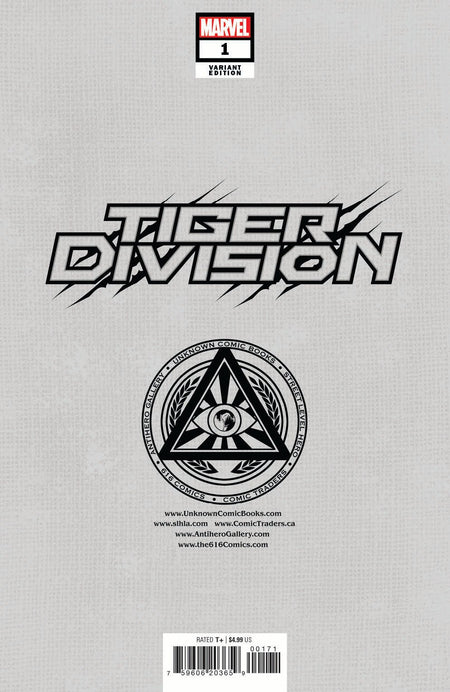 Tiger Division 1 Unknown Comics Lobos Exclusive Virgin Var (11/02/2022) - East Coast Comics